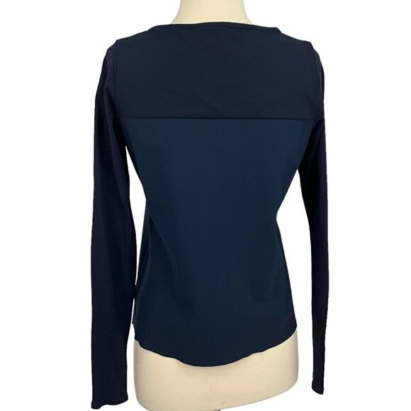 Lululemon Out Of This World Long Sleeve Top Inkwell Blue Size 2/4? Casual Womens - Picture 6 of 9